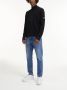 Calvin Klein Zwarte trui met rits en logo op mouw Black Heren - Thumbnail 8