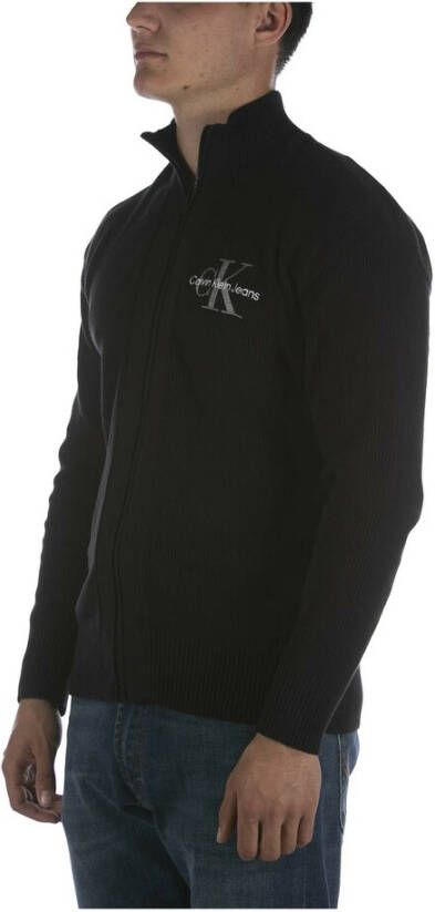 Calvin Klein Zip-throughs Zwart Heren