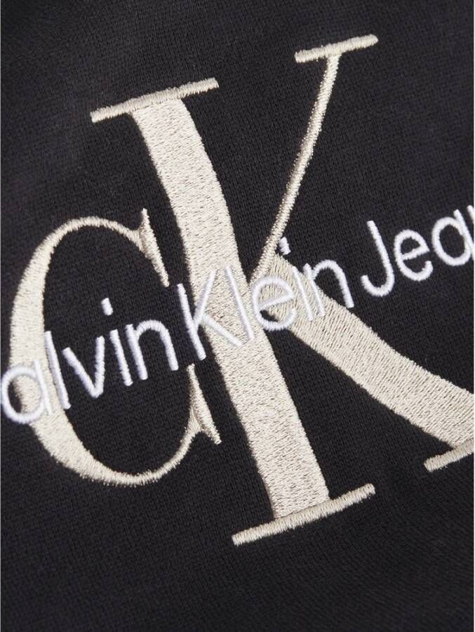 Calvin Klein Zwarte Hoogwaardige Pak met Voorzak Zwart Dames