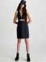 Calvin Klein Zwarte jurk met open rug en band Black Dames - Thumbnail 3