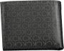 Calvin Klein Zwarte polyester portemonnee met RFID-blokkering Zwart Heren - Thumbnail 2