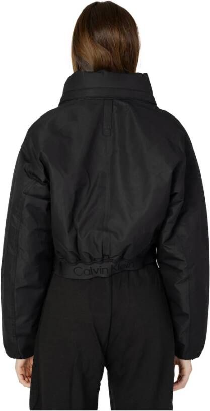 Calvin Klein Zwarte sportjas voor dames Zwart Dames