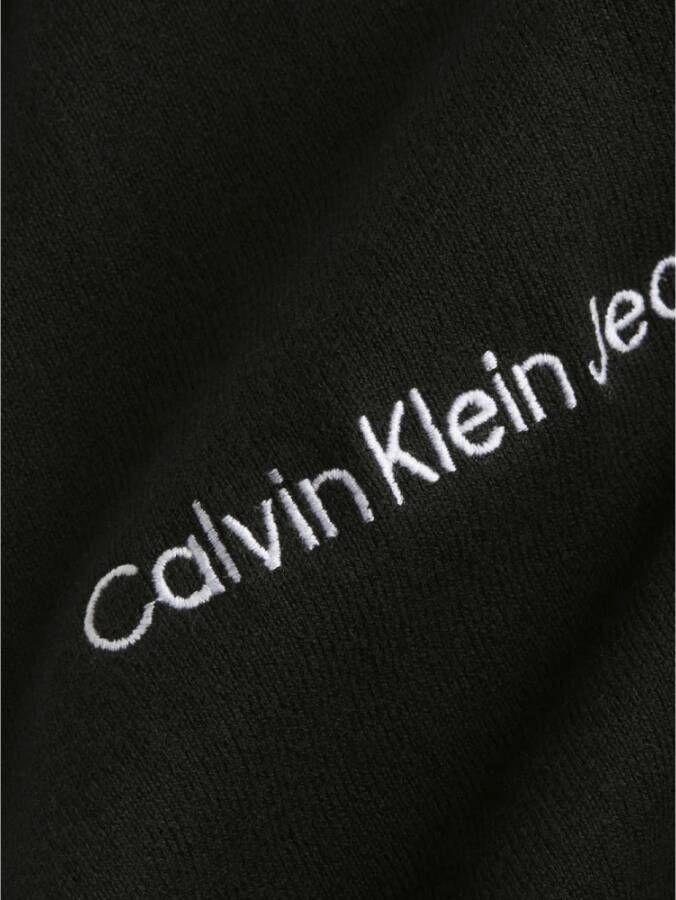 Calvin Klein Zwarte Sweaters Creëer je eigen stijl met de Pullover Zwart Heren