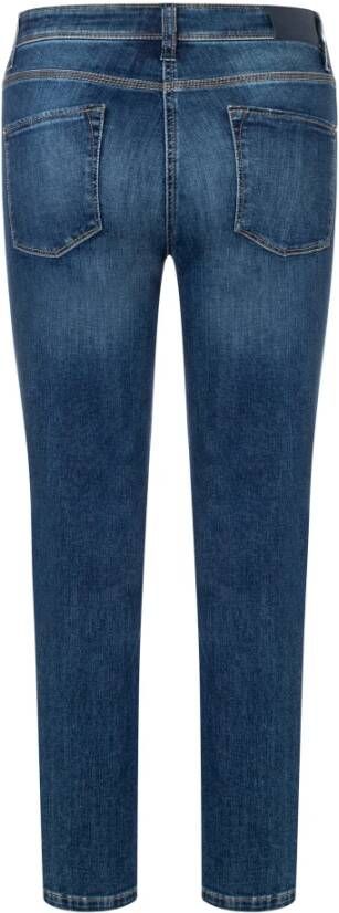CAMBIO Slim fit jeans met stretch model 'PIPER SHORT'