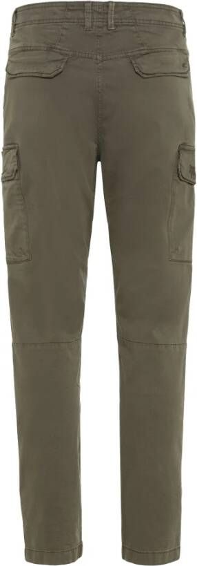 camel active Cargo broek met smalle pasvorm Groen Heren