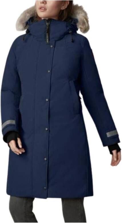 Canada Goose Sherbrooke Parka Functioneel en stijlvol Blauw Dames