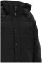 Canada Goose Zwarte gewatteerde nylon parka met afneembare capuchon Black Heren - Thumbnail 2