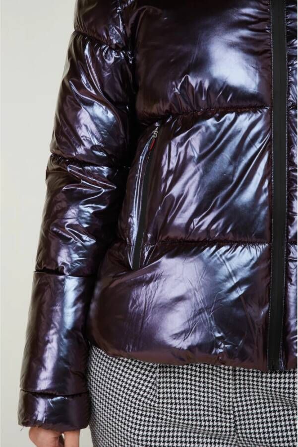 Canadian Classics Waterdichte Lange Paarse Jas Purple Dames