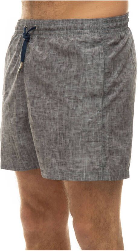 Canali Bordshort Grijs Heren