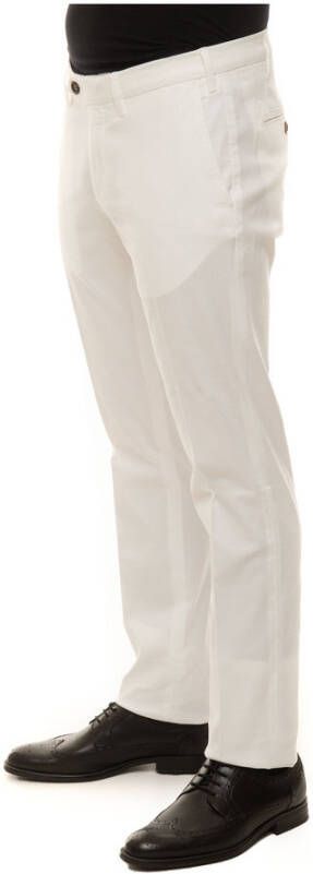 Canali Chino -broek Wit Heren