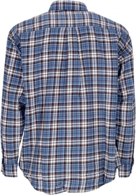 Carhartt WIP Normaal Overhemd Blauw Heren
