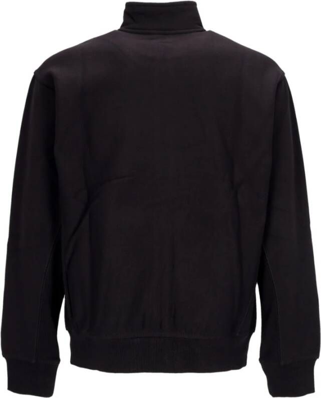 Carhartt WIP American Script Jack Hoge Kraag Sweatshirt voor Mannen Zwart Heren