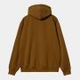Carhartt WIP Bruine hoodie met logo print Brown Heren - Thumbnail 2