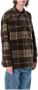 Carhartt WIP Geruite Fleece Shirt met Zakken Brown Unisex - Thumbnail 4