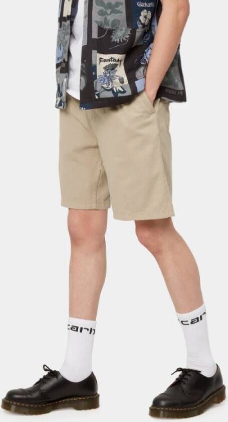 Carhartt WIP Casual Shorts Beige Heren