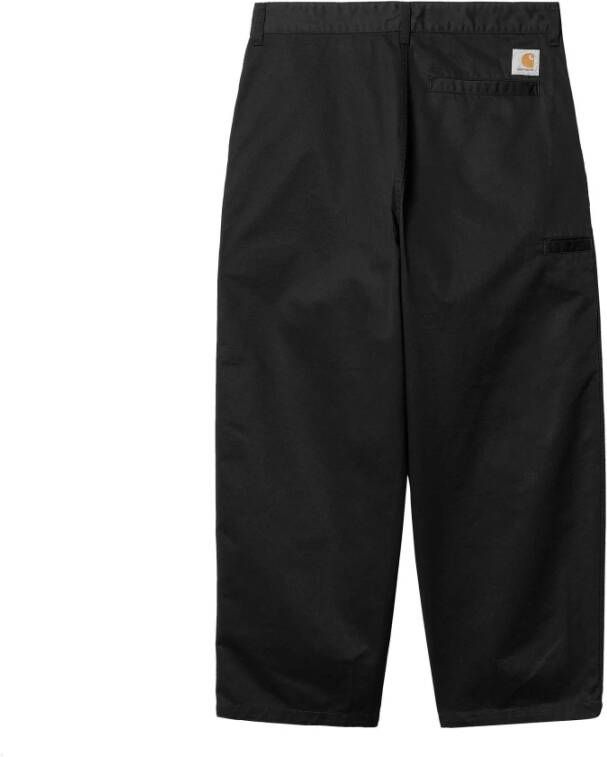 Carhartt WIP Cropped Trousers Zwart Heren