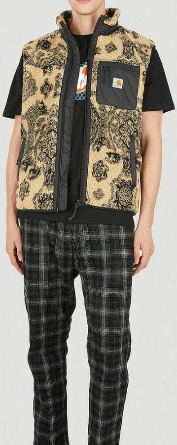 Carhartt WIP Flint Wiley Check Pants Zwart Heren