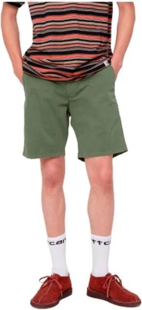 Carhartt WIP Lange korte broek Groen Heren