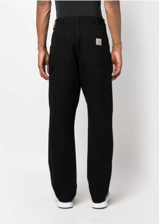 Carhartt WIP Leather Trousers Zwart Heren