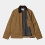 Carhartt WIP Canvas Detroit Jack met Corduroy Kraag Brown Heren - Thumbnail 2