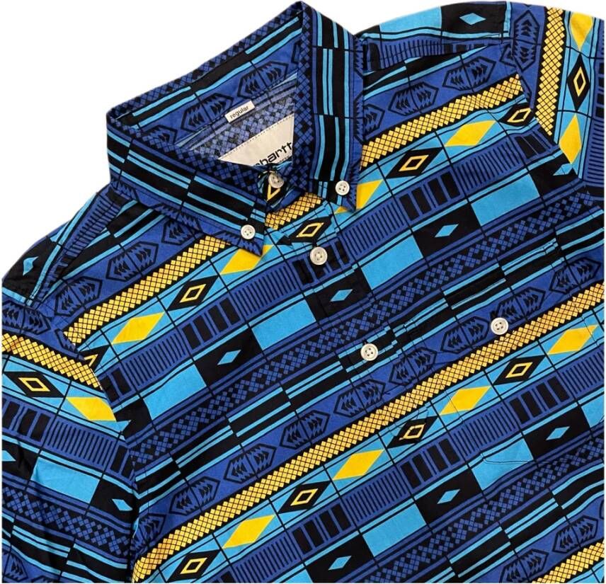 Carhartt WIP Polo Shirts Blauw Heren