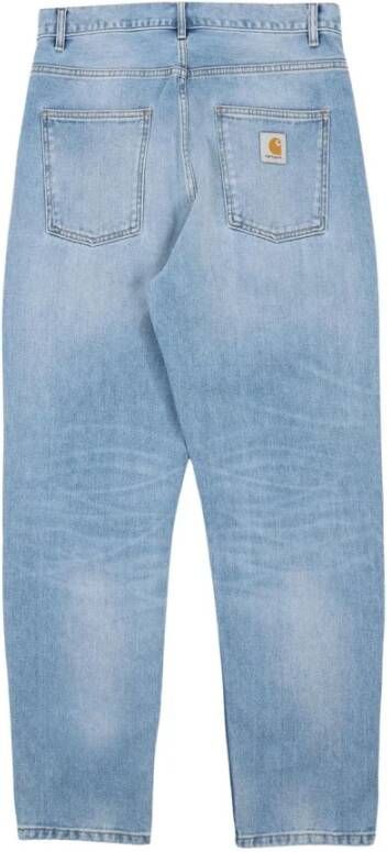 Carhartt WIP Rechte spijkerbroek Blauw Heren