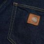 Carhartt WIP Klondike Dark Blue Jeans Blauw Heren - Thumbnail 3