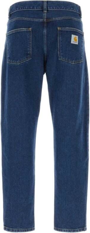 Carhartt WIP Straight Jeans Blauw Heren