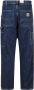 Carhartt WIP Blauwe werkbroek geïnspireerde spijkerbroek Blue Heren - Thumbnail 4
