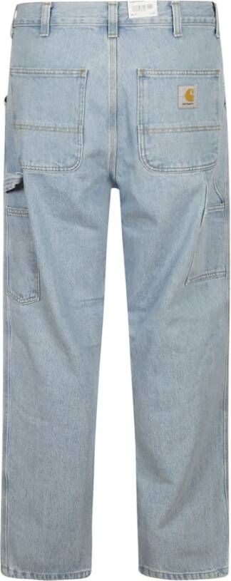 Carhartt WIP Straight Jeans Blauw Heren