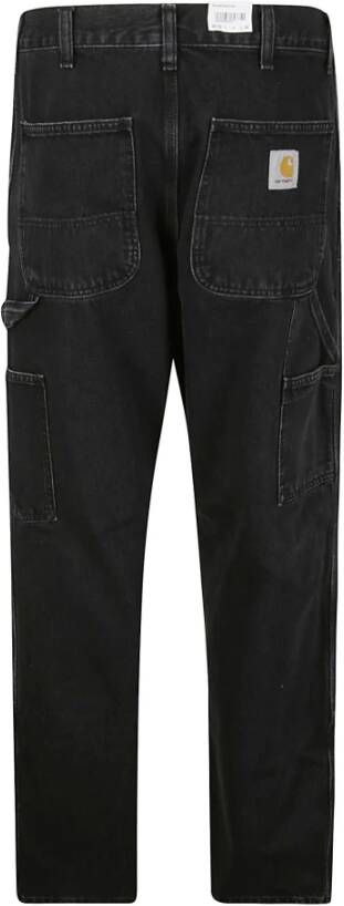 Carhartt WIP Straight Jeans Zwart Heren