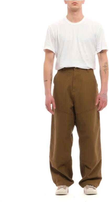 Carhartt WIP Rechte broek Bruin Heren