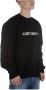 Carhartt WIP Mannen Iconisch Logo Sweatshirt Black Heren - Thumbnail 2