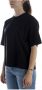 Carhartt WIP Zwarte korte mouw Chester T-shirt Black Dames - Thumbnail 4