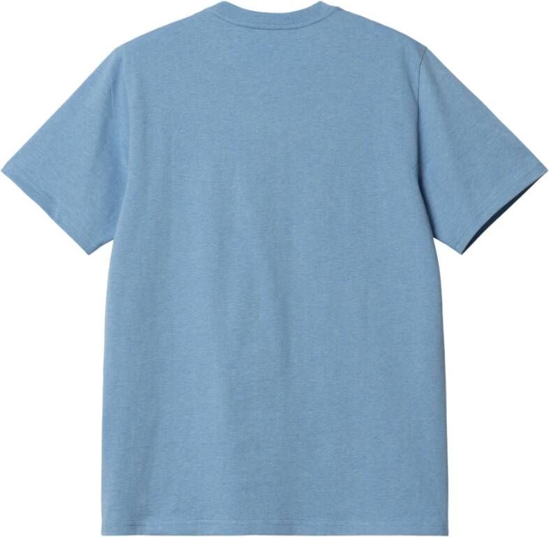 Carhartt WIP T-Shirts Blauw Heren