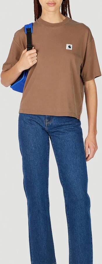 Carhartt WIP T-Shirts Bruin Dames