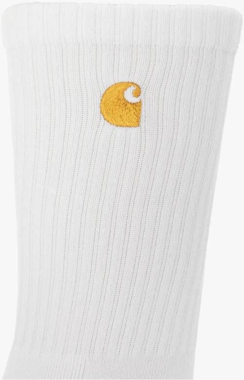 Carhartt WIP Sokken met logo Wit Heren