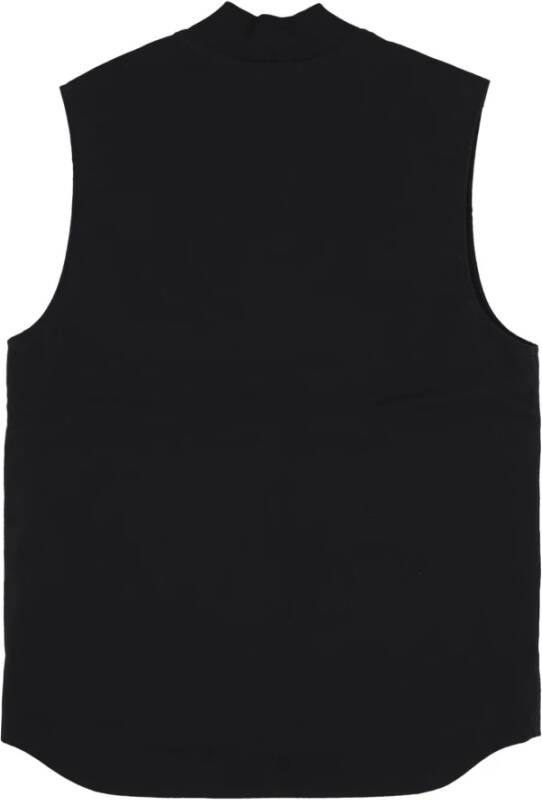 Carhartt WIP Klassieke Vest Zwart Rigid Streetwear Collectie Zwart Heren