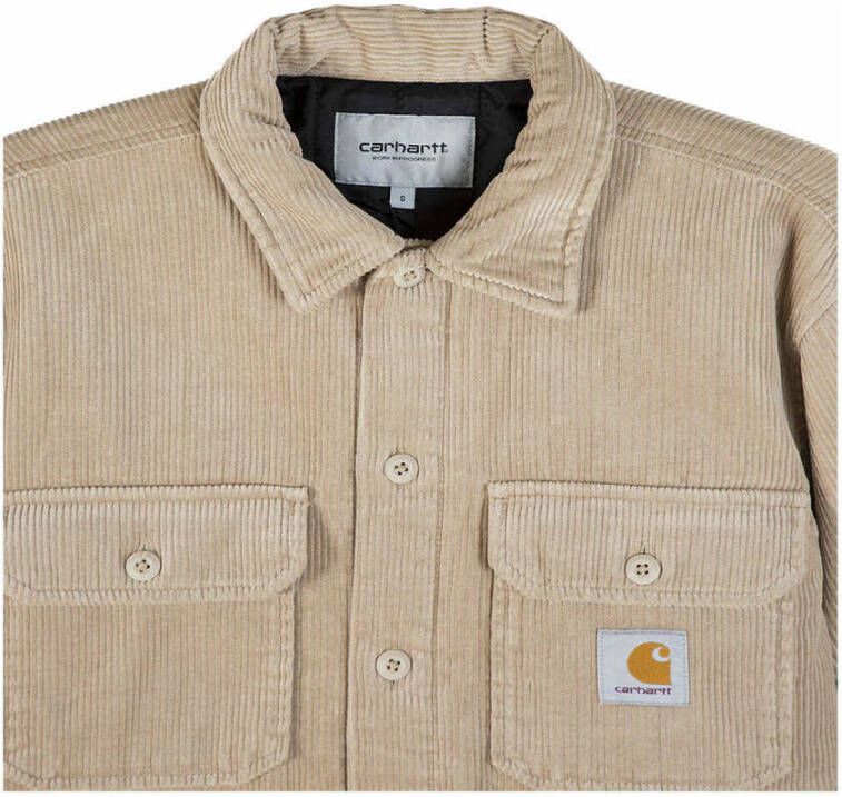 Carhartt WIP Withsome Shirt Jacket Beige Heren