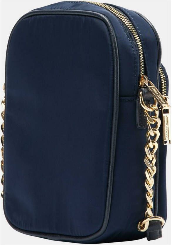 carlo colucci Een schoudertas met ketting covacci Blauw Dames