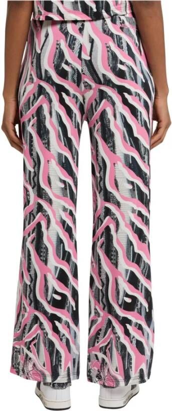 carlo colucci Antoni Alloverprint Broek Black Dames