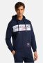 Carlo colucci Atletico Sweathoodie Conto Heren Sweatshirt Blue Heren - Thumbnail 2
