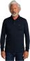 Carlo colucci Uniek Artistiek Heren Polo Shirt Blue Heren - Thumbnail 2
