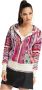 Carlo colucci Unieke Gebreide Cardigan met Capuchon Multicolor Dames - Thumbnail 2