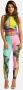 Carlo colucci Kleurrijke bedrukte leggings Cupani Multicolor Dames - Thumbnail 2