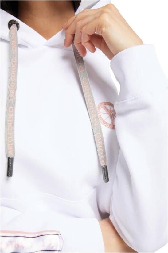 carlo colucci Dames Catania Hoodie White Dames