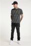 Carlo colucci Vernietigde jeans im gebruikte look mit logopatch cecchelin Zwart Heren - Thumbnail 2