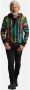 Carlo colucci Sweatshirt met rits en uniek design Multicolor Heren - Thumbnail 2