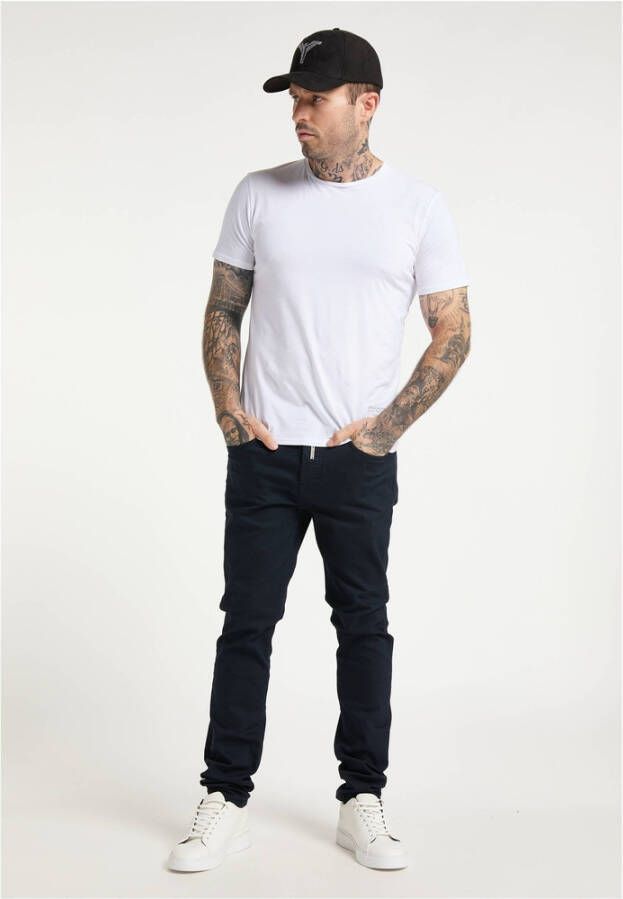 carlo colucci Platte jeans Blauw Heren