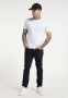 Carlo colucci Platte Twillstoff Cazzato Jeans Blue Heren - Thumbnail 2